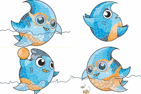 Ya tenemos a «Xop» la mascota del Mundial de Natación 2013